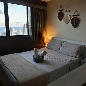 Apartamento Flat 26º Andar Com Vista O Mar- Próximo Ao Shopping E à, Recife